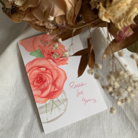 Drawing - Roses for you ❤️ - Picture 1 of 5